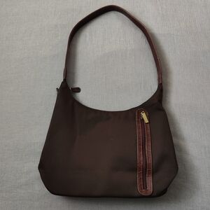 Vtg 90s Liz Claiborne Shoulder Bag Croc Embossed